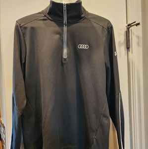 Audi Under Armour 3 Quarter Zip Men's Large